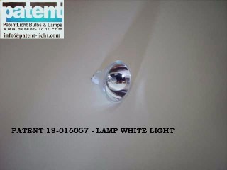 PAT/PATENT 18-016057 - LAMP WHITE LIGHT