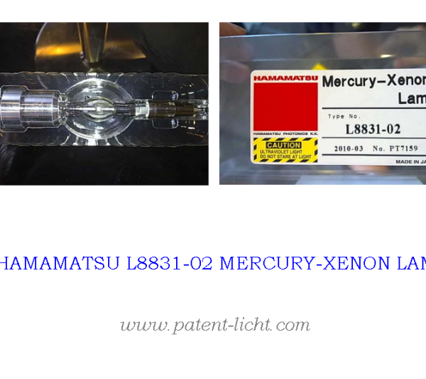 Pat/Hamamatsu L8831-02 Xenon Lamp