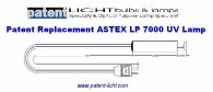 Patent Replacement ASTEX LP 7000 UV Lamp