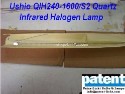 PAT/Ushio QIH240-1600/S2 Quartz Infrared Halogen Lamp