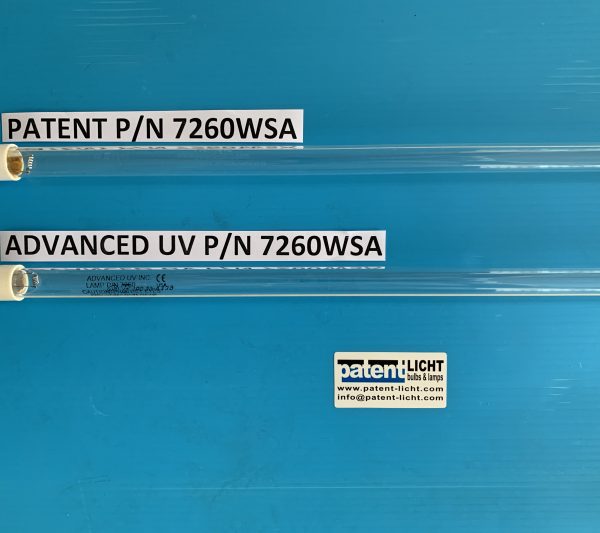 Patent / Advanced UV 7260WSA UV Lamp